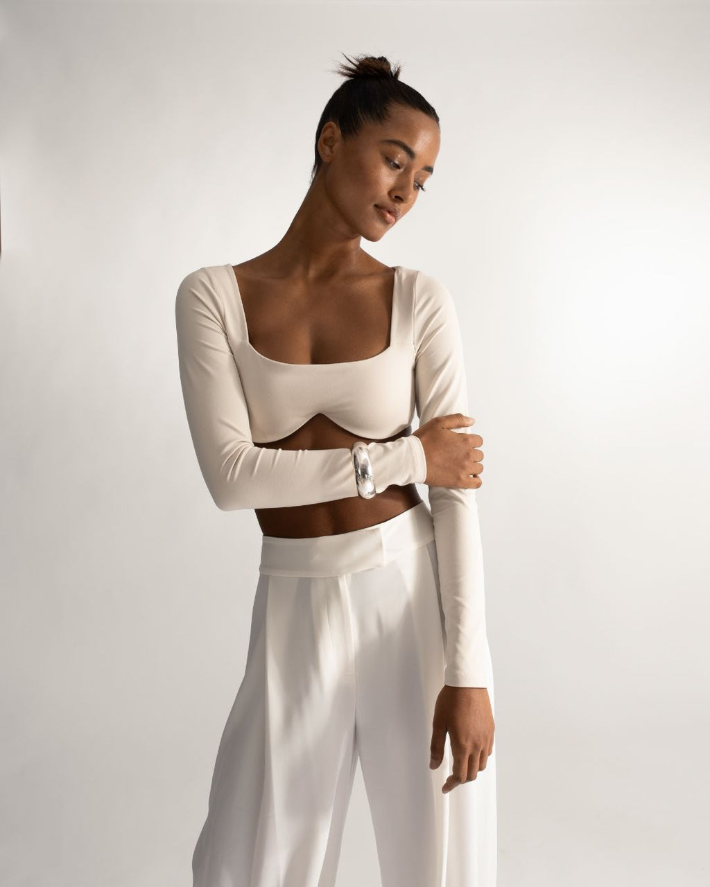 Auguste Bangle Silver