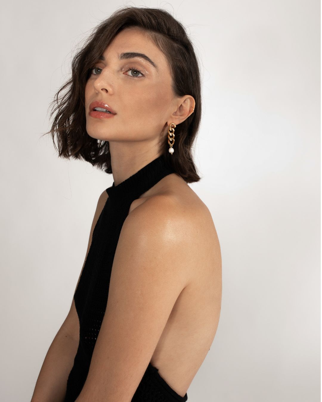 Freshwater Pearl Venus Earrings