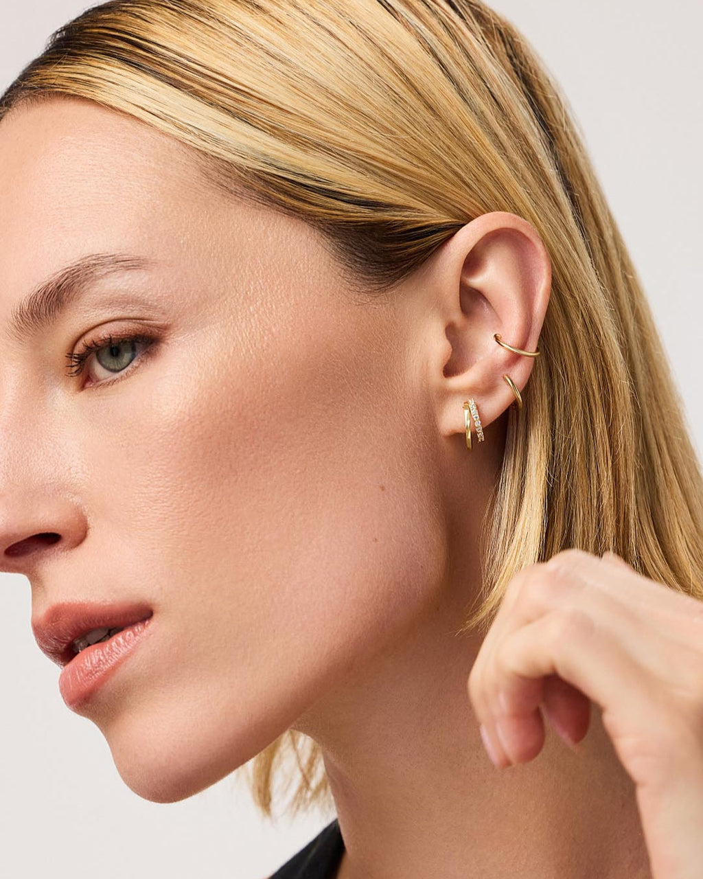 Double Hoop Earrings - Toda