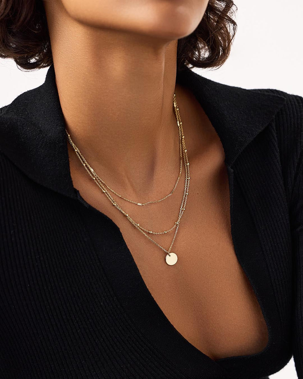 Coin Necklace Set - Willow