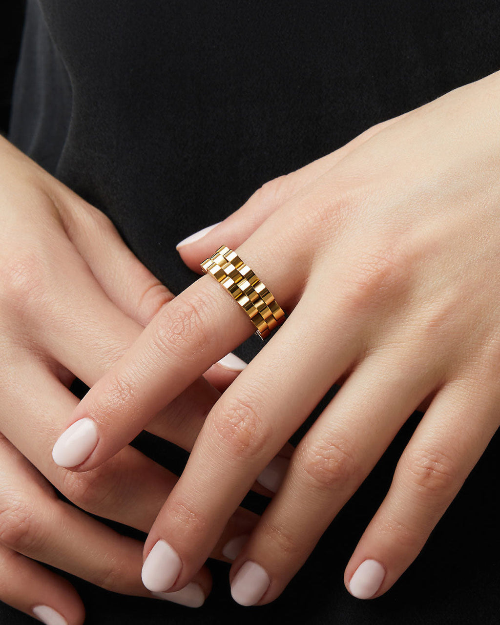 Gold Statement Ring - Parker