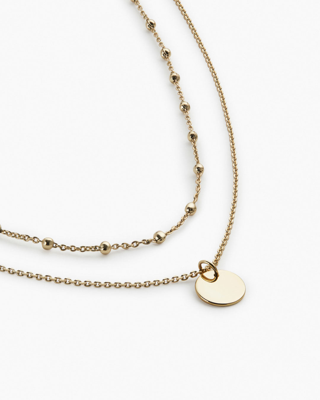 Coin Necklace Set - Willow