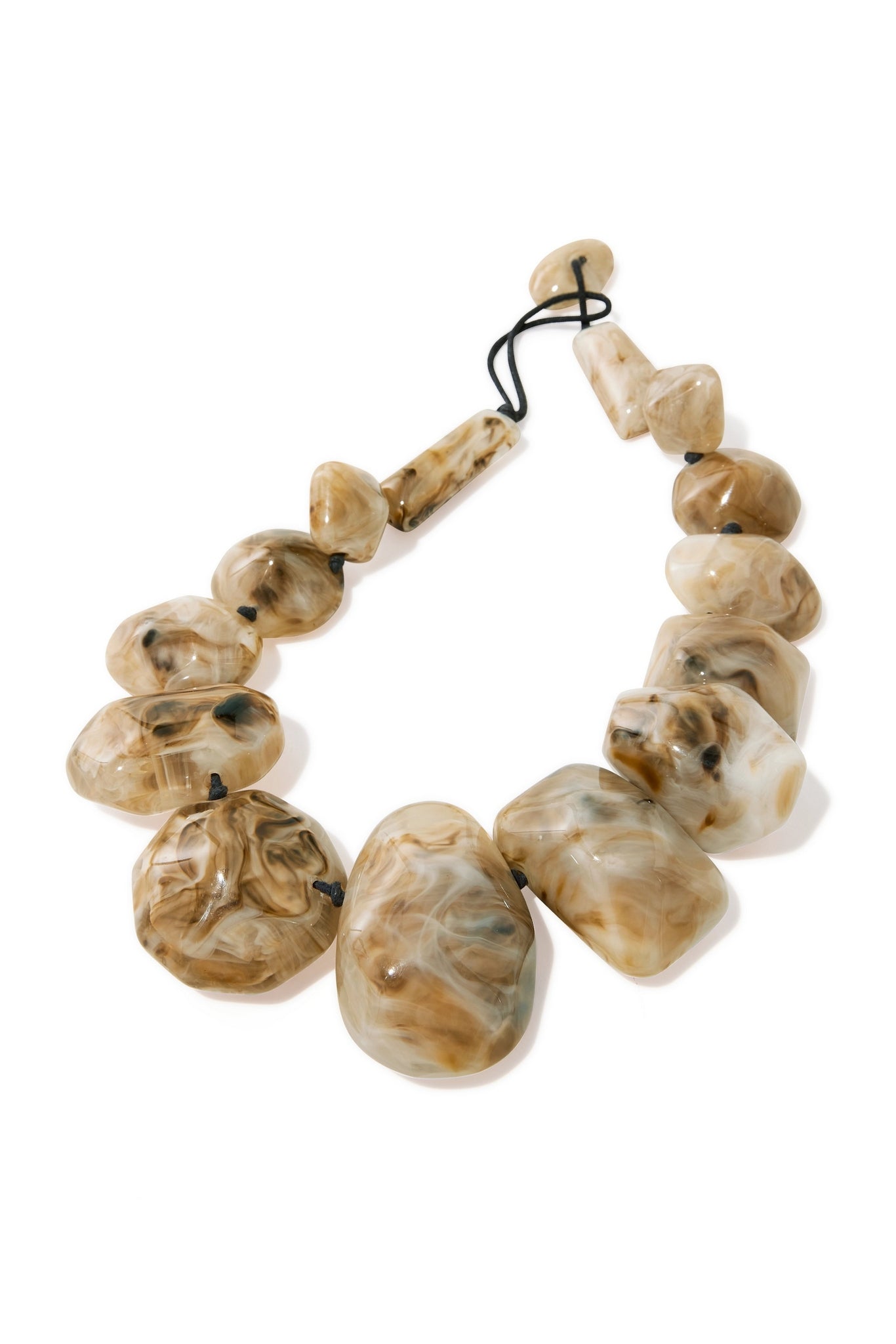 Chunky Stone Necklace Natural