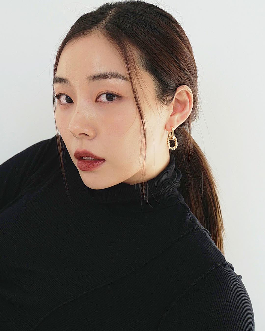 Double Hoop Earrings - Ash Double