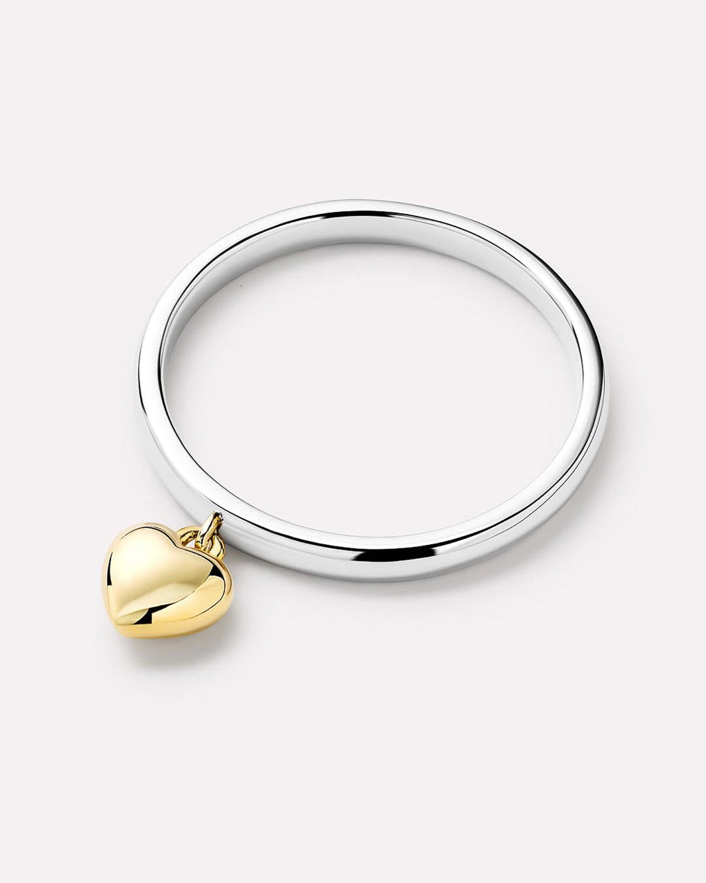 Heart Ring - Leia Two Tone