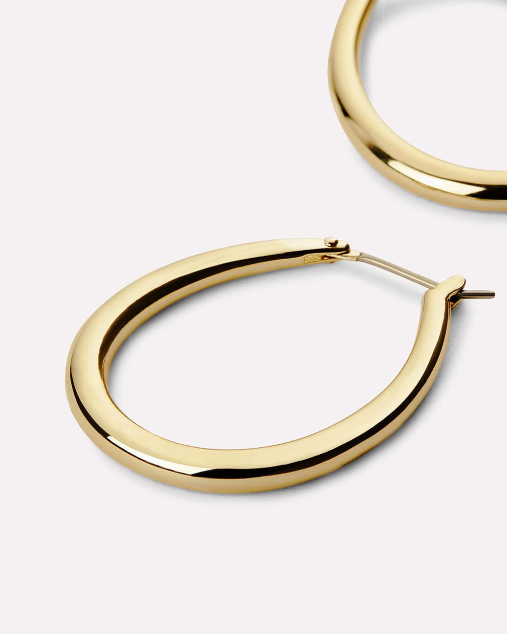 Gold Hoop Earrings - Cuidado