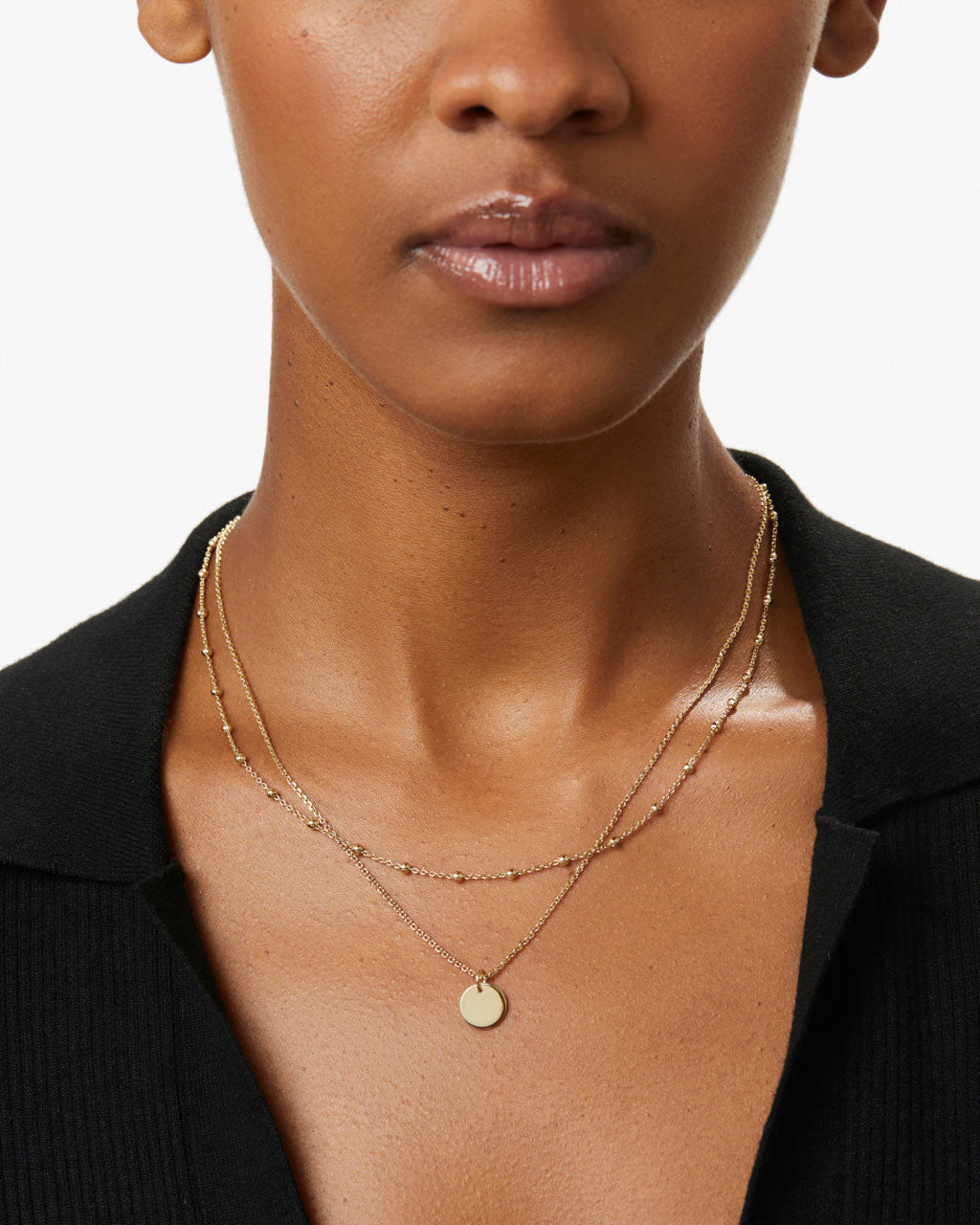 Coin Necklace Set - Willow