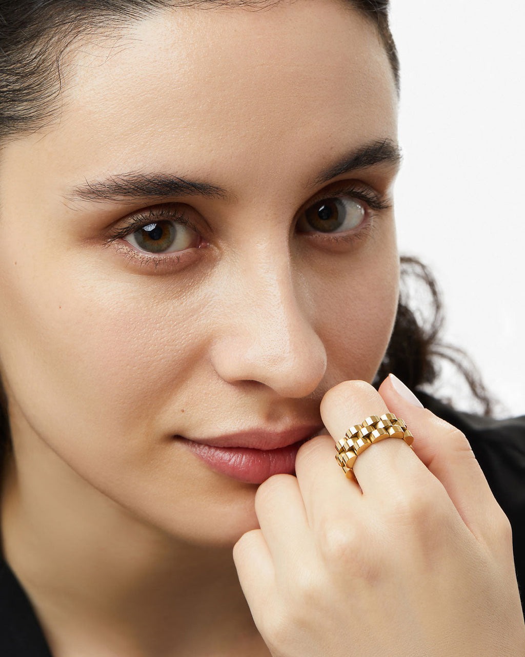 Gold Statement Ring - Parker