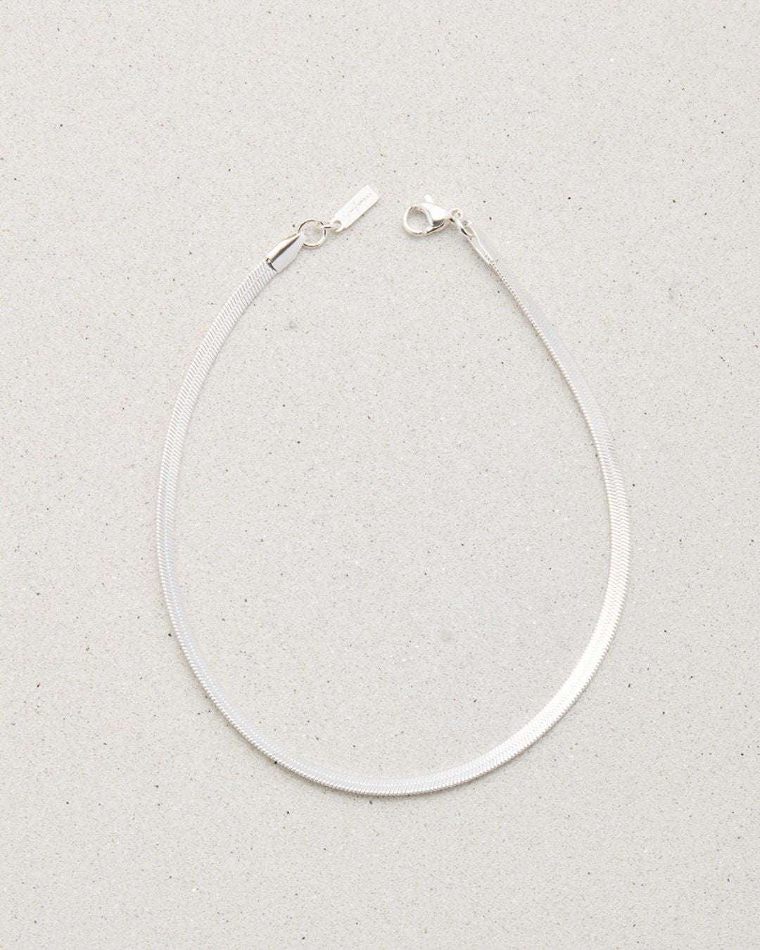 Edie Anklet Silver
