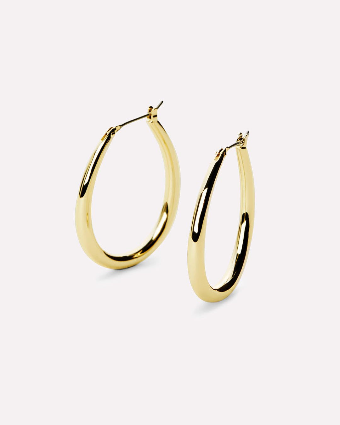 Gold Hoop Earrings - Cuidado