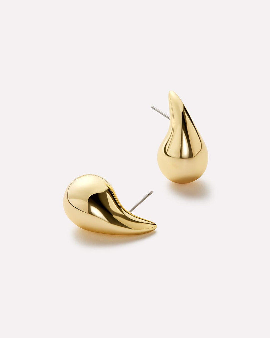 Gold Statement Earrings - Kiara