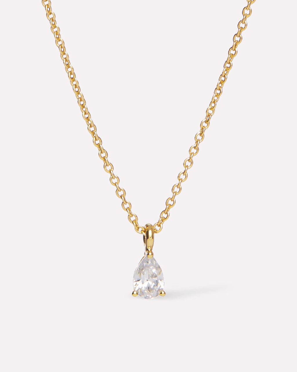 Delicate Solitaire Pendant - Elise Pendant