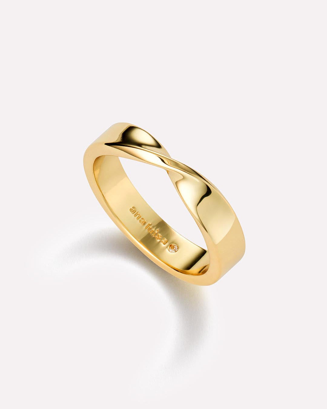 Gold Band Ring - Eliora