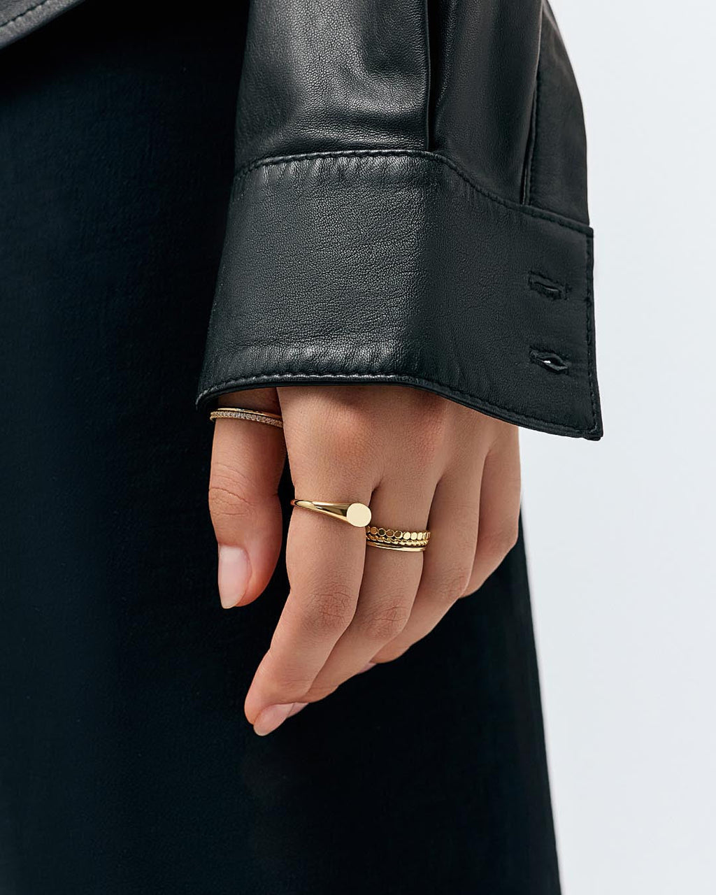 Gold Ring Set - Adrianna Set