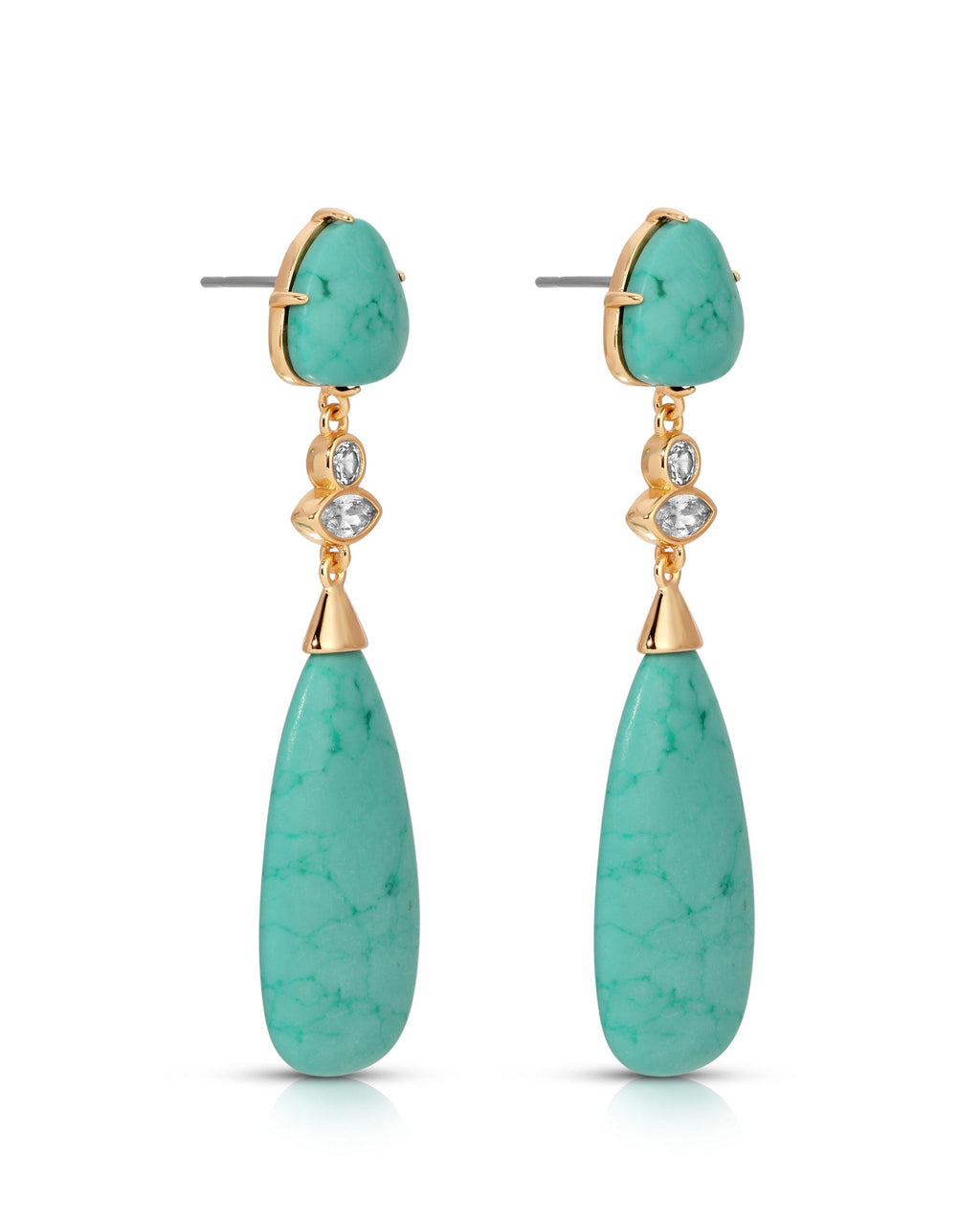 Turquoise Solstice Drop Earrings