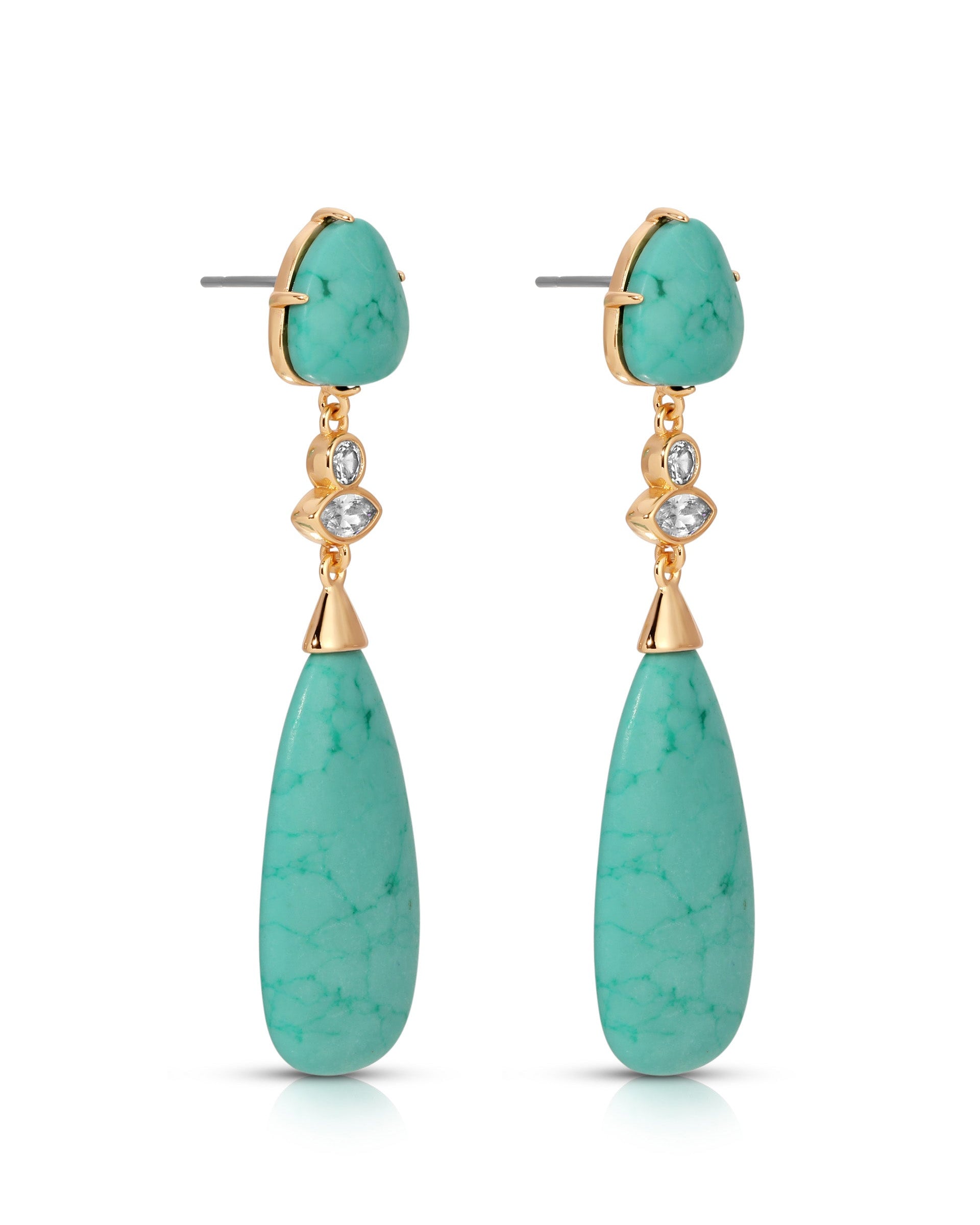Turquoise Solstice Drop Earrings