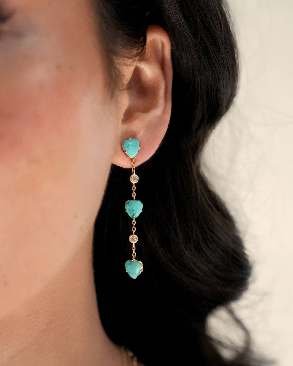 Turquoise Solstice Dangle Earrings