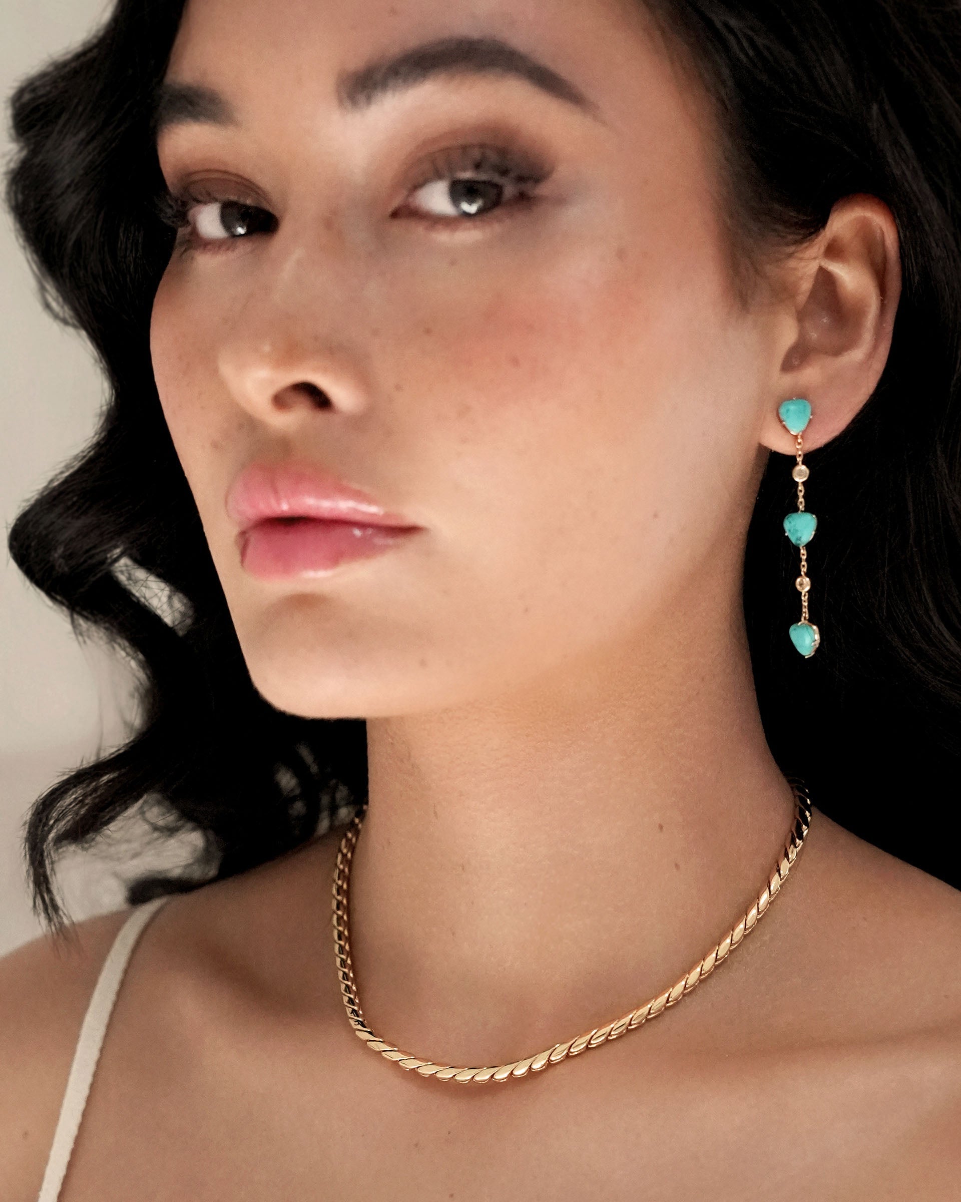 Turquoise Solstice Dangle Earrings