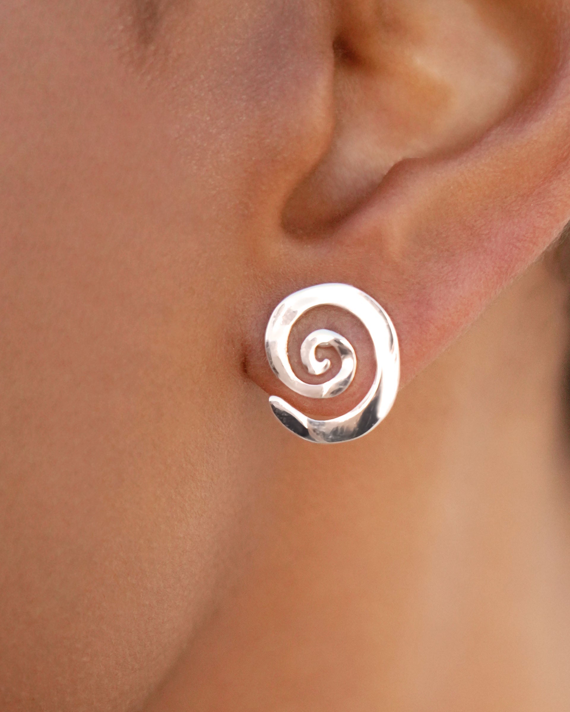 Aura Swirl Studs