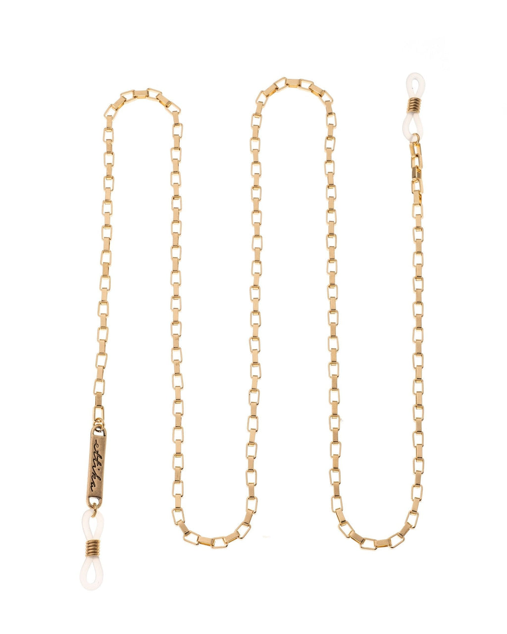 Golden Rays Rectangle Eyeglass Chain