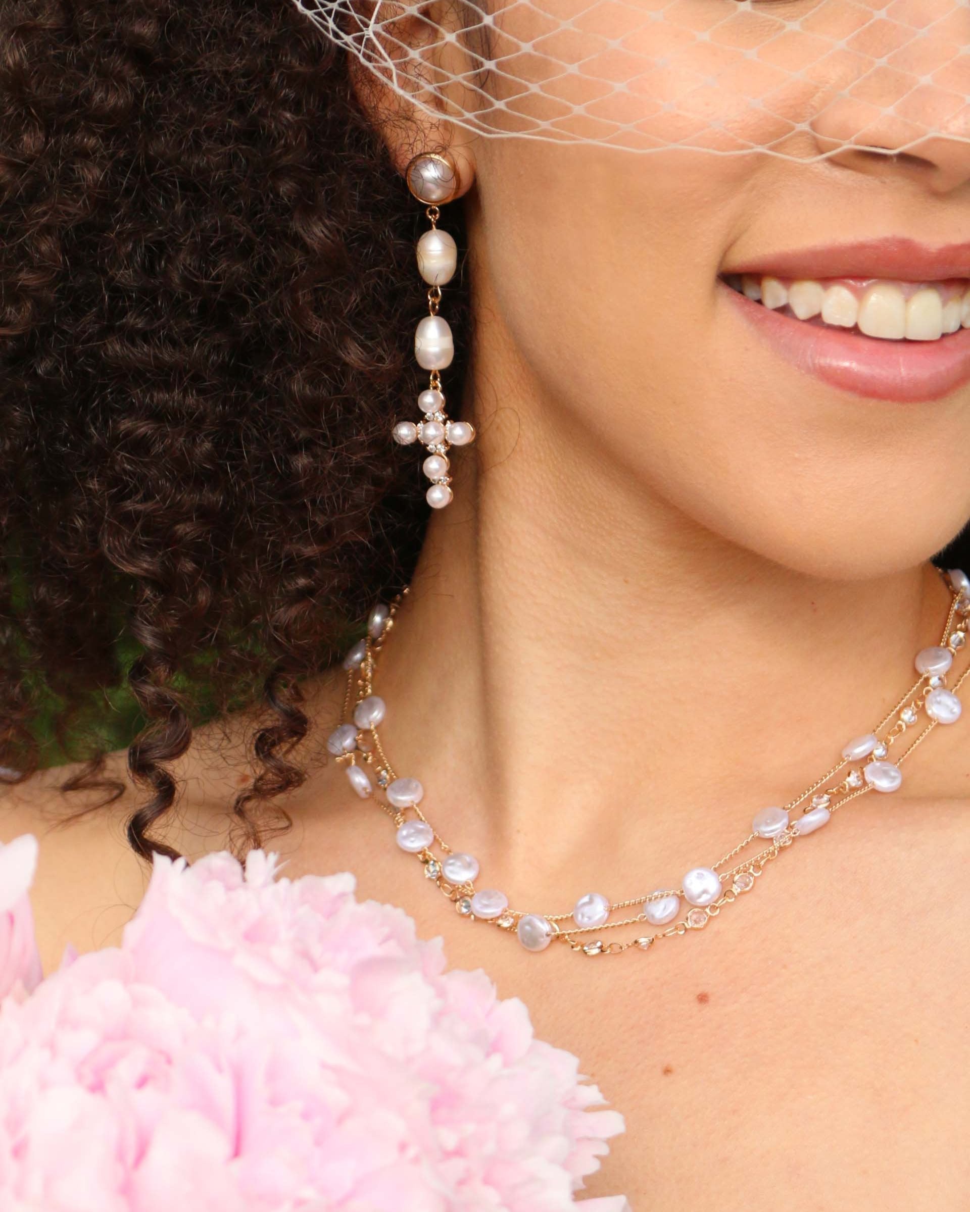 Dressed in Pearls Layered Necklace