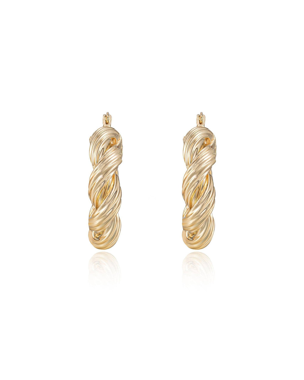 Modern Day Twist Hoops