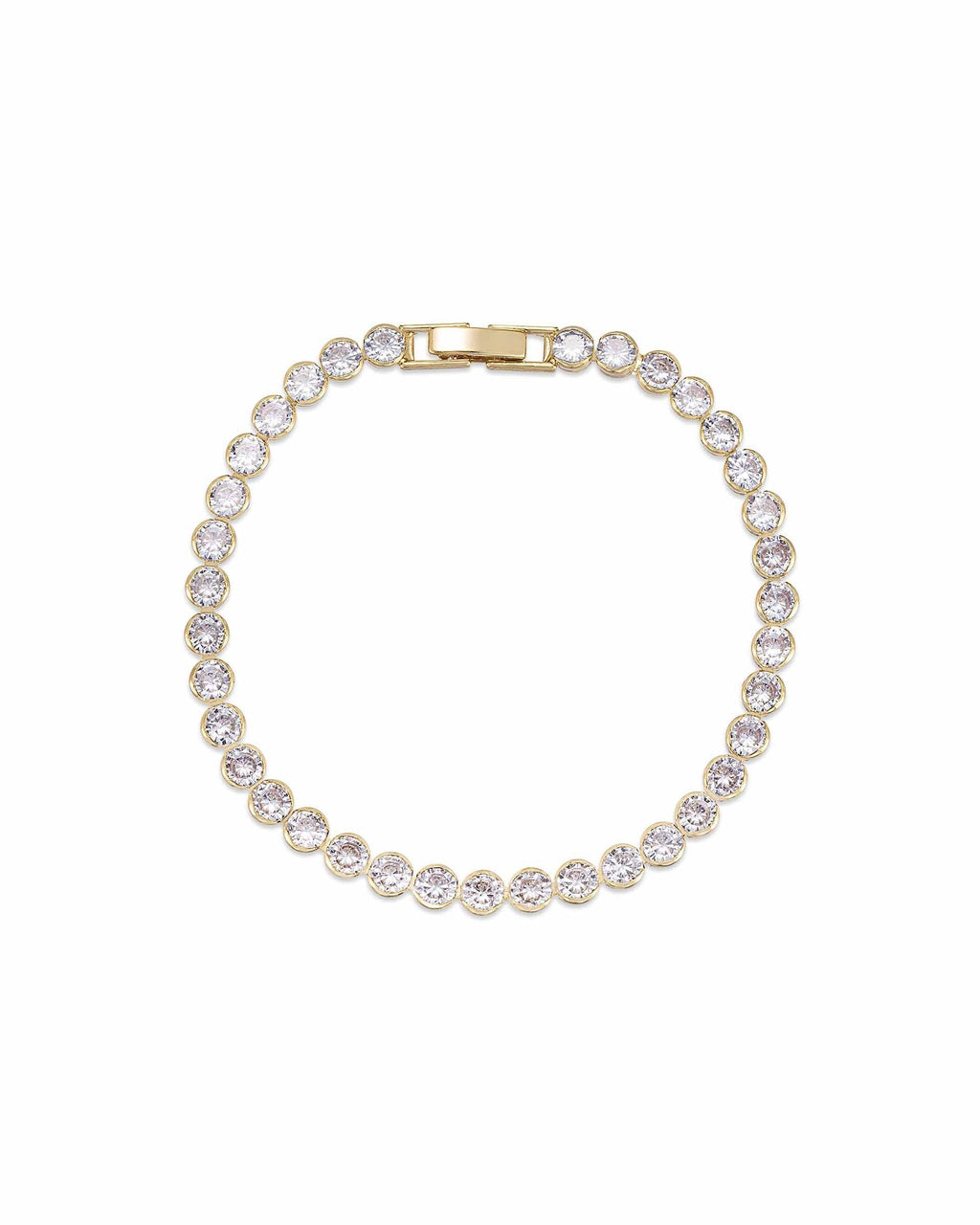 Crystal Chain Tennis Bracelet