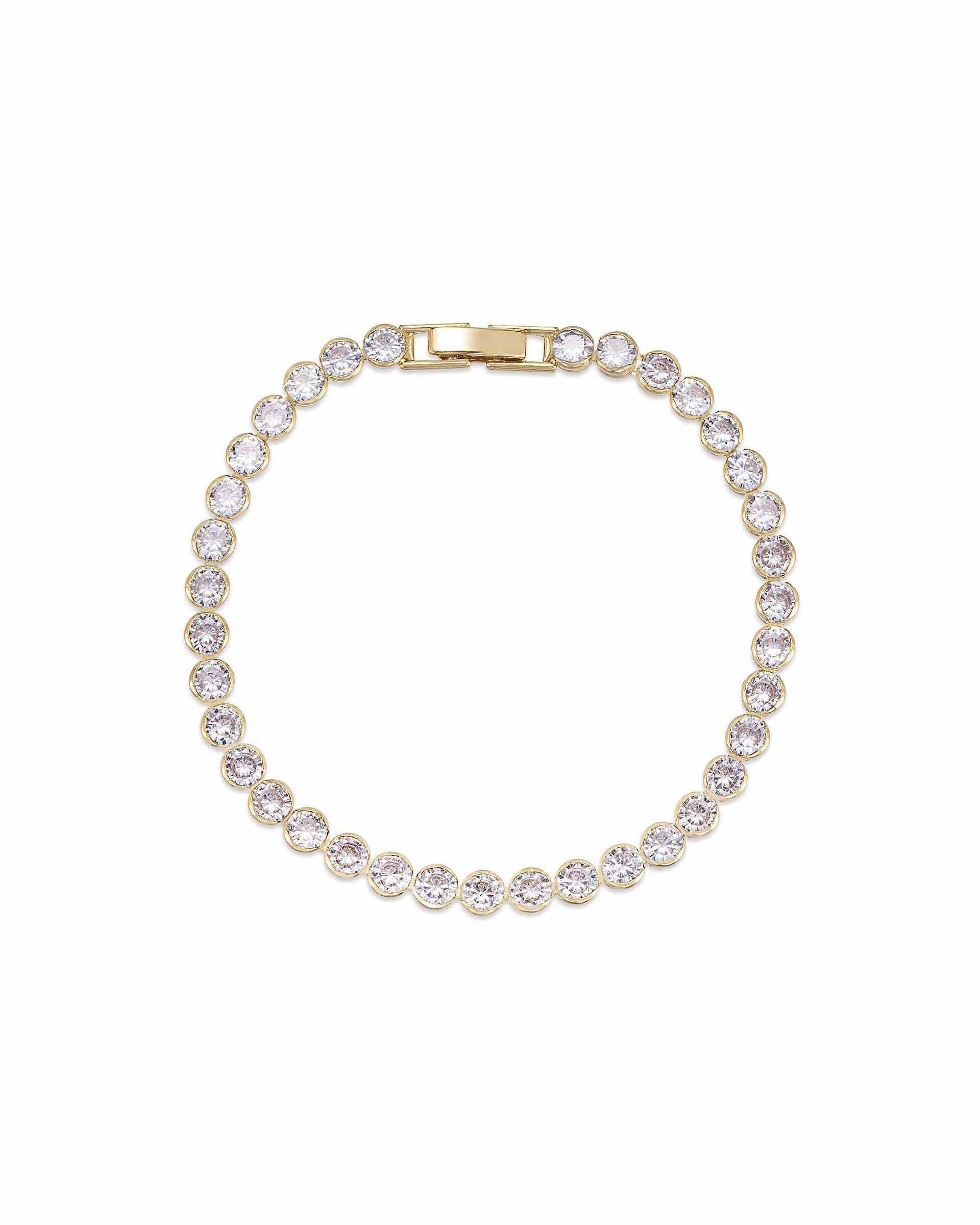 Crystal Chain Tennis Bracelet