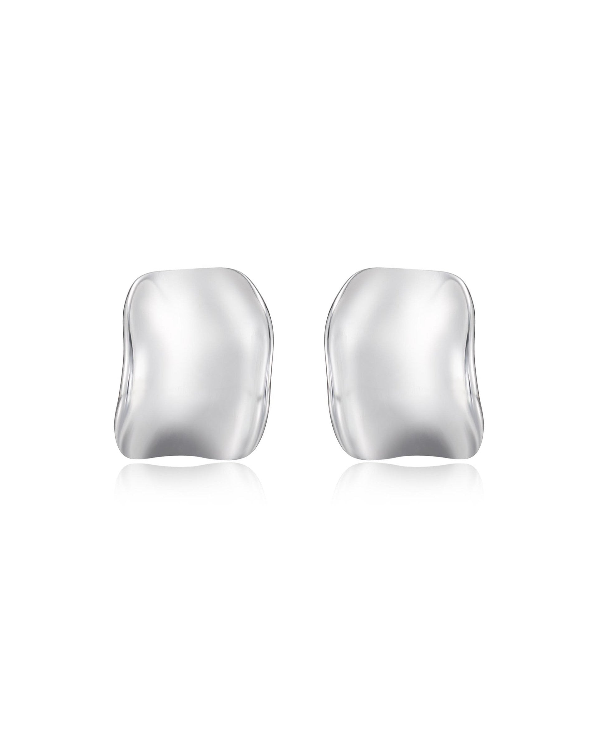 Curved Stud Earrings