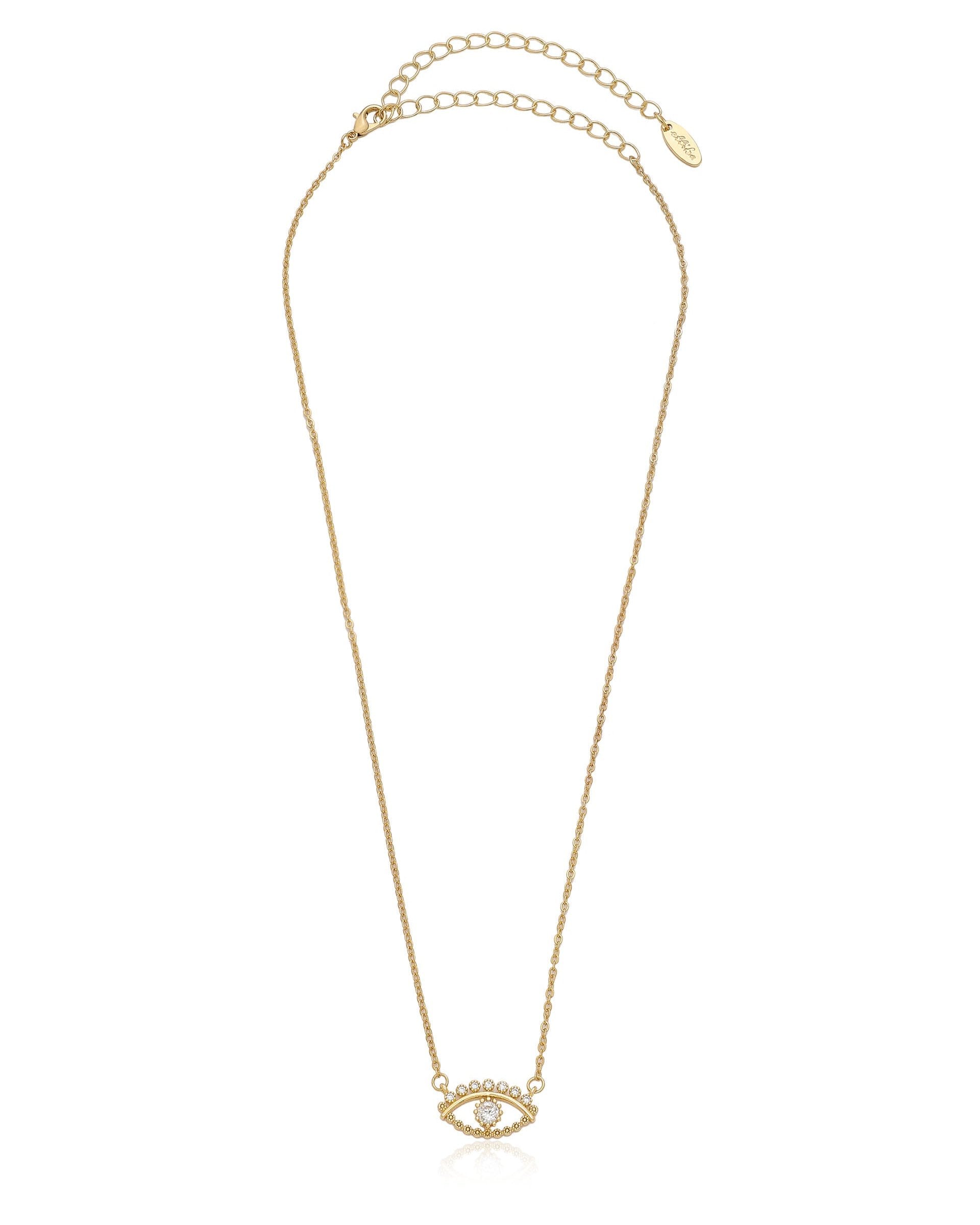 All Knowing Eye Crystal Necklace