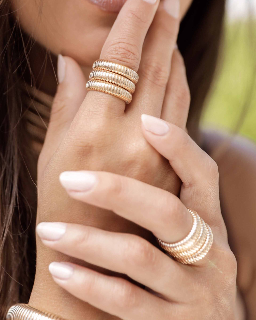 Ribbed Flex Ring