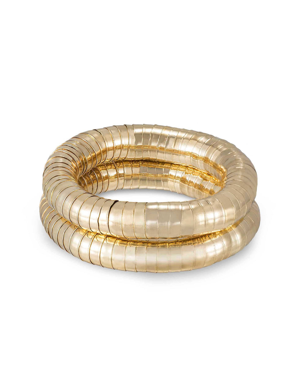 Liquid Gold Stretch Bracelet Set