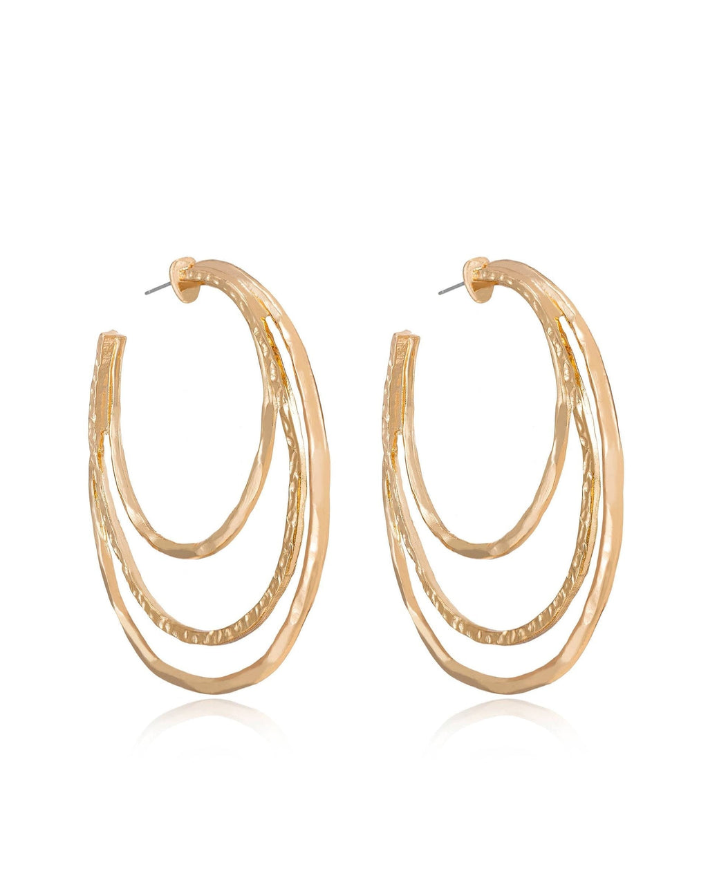 Handworked Hoop Earrings