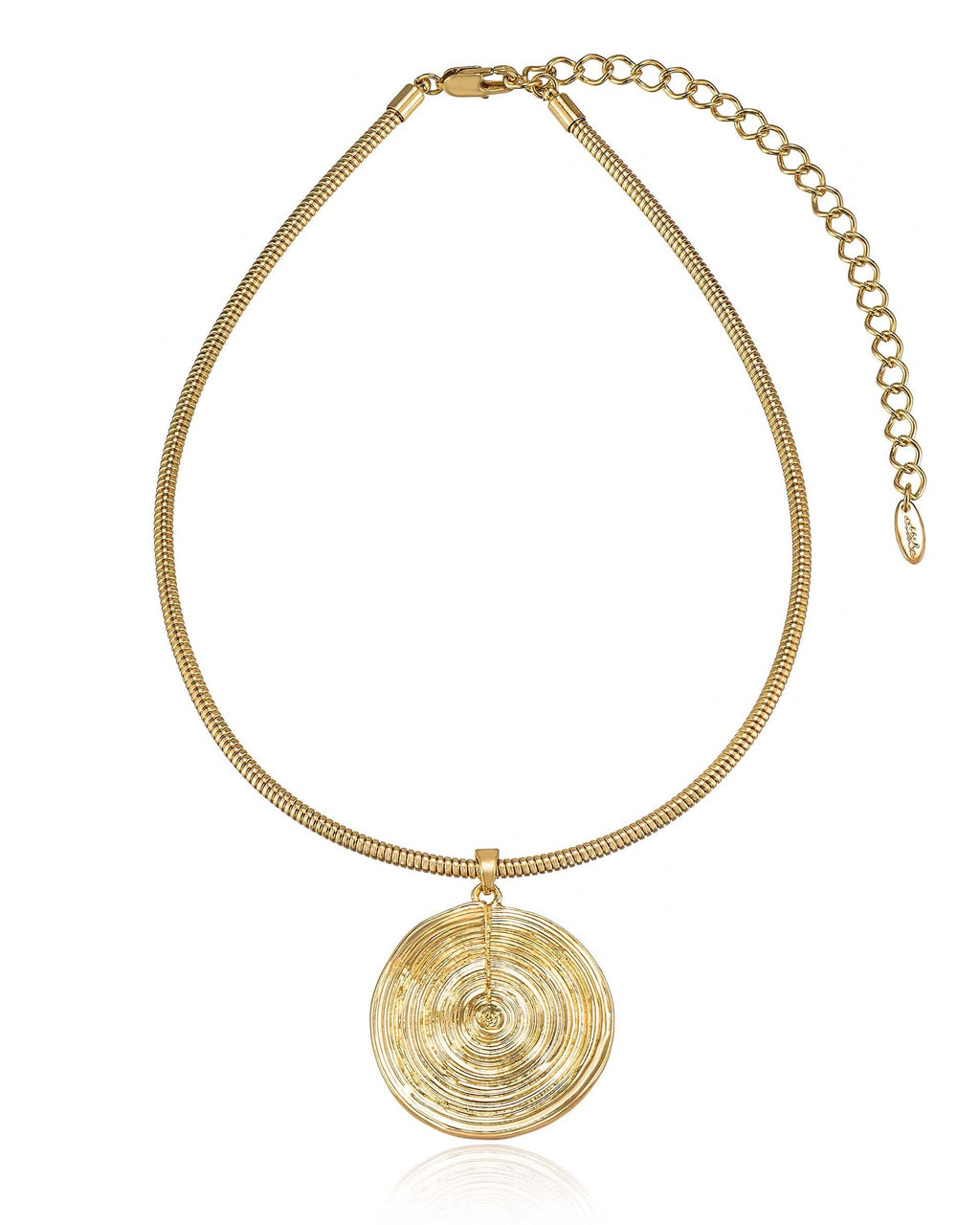 Swirl Pendant Choker