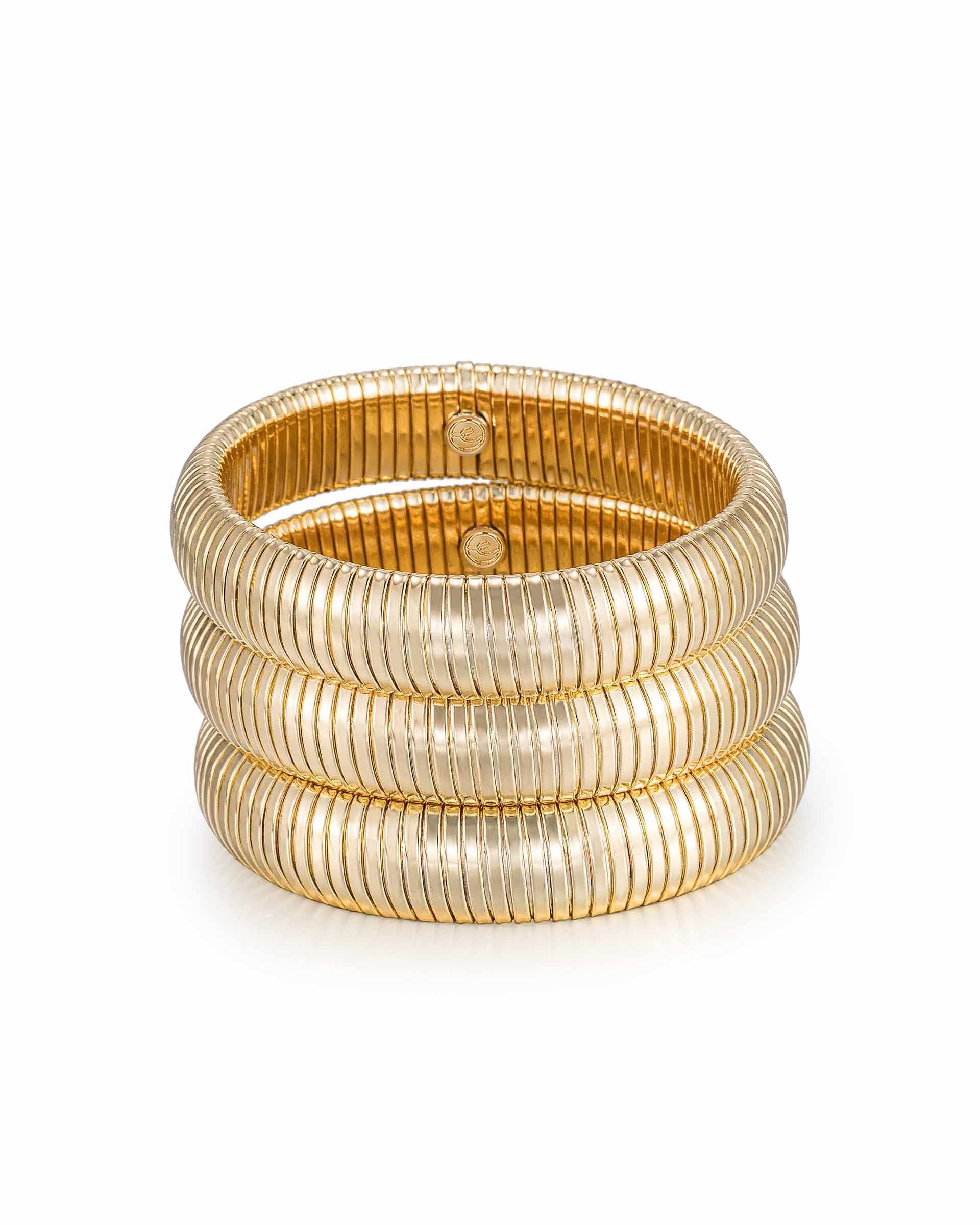 Flex Snake Chain Stretch Bracelet Set