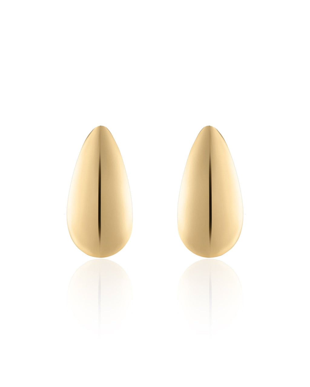 Golden Teardrop Earrings