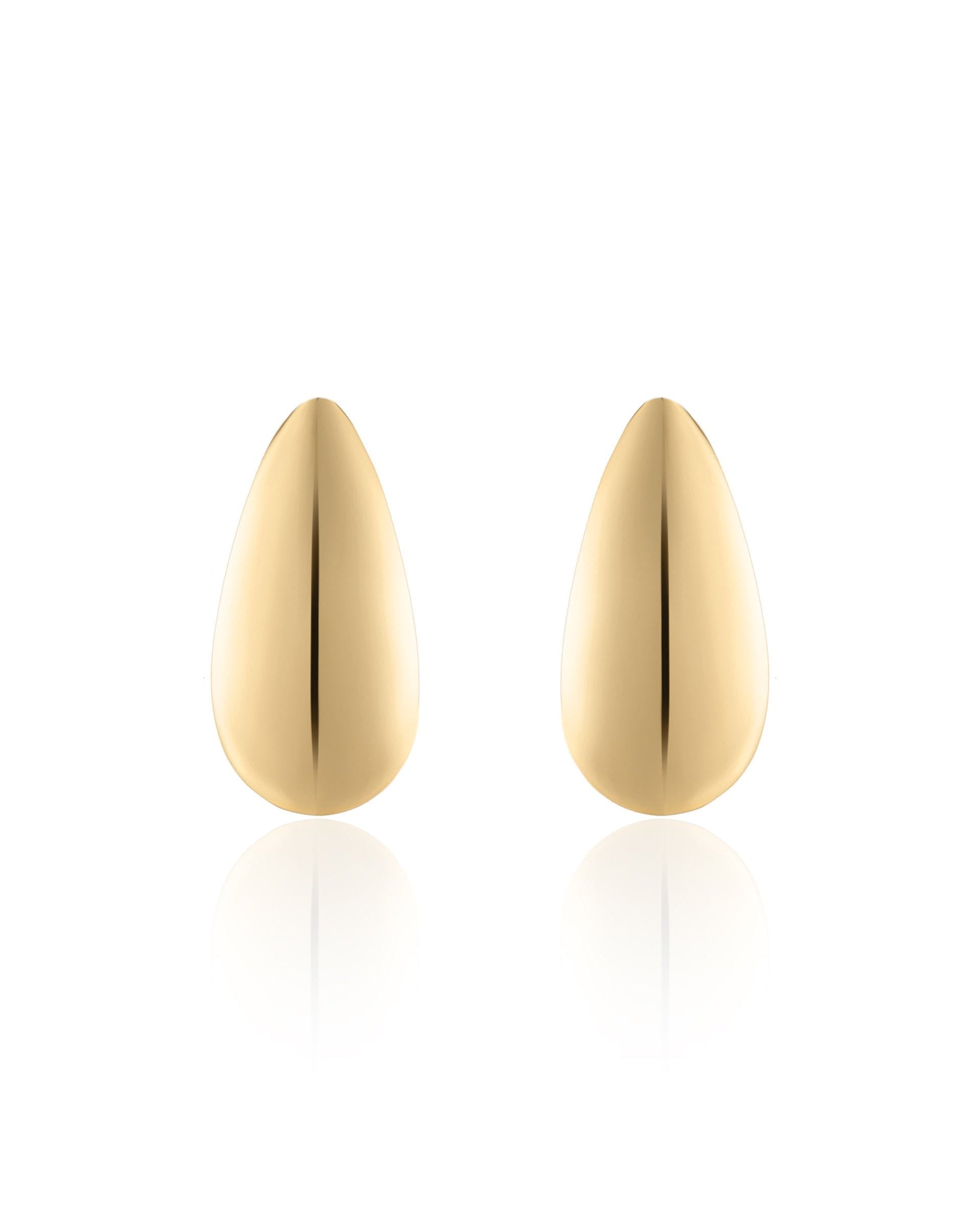 Golden Teardrop Earrings