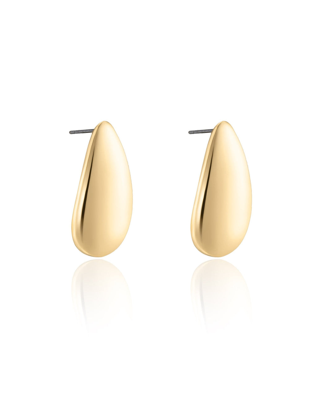 Golden Teardrop Earrings