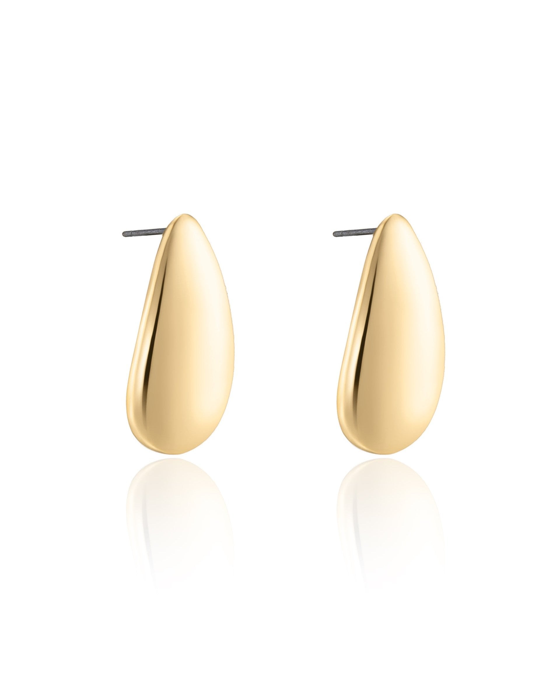 Golden Teardrop Earrings
