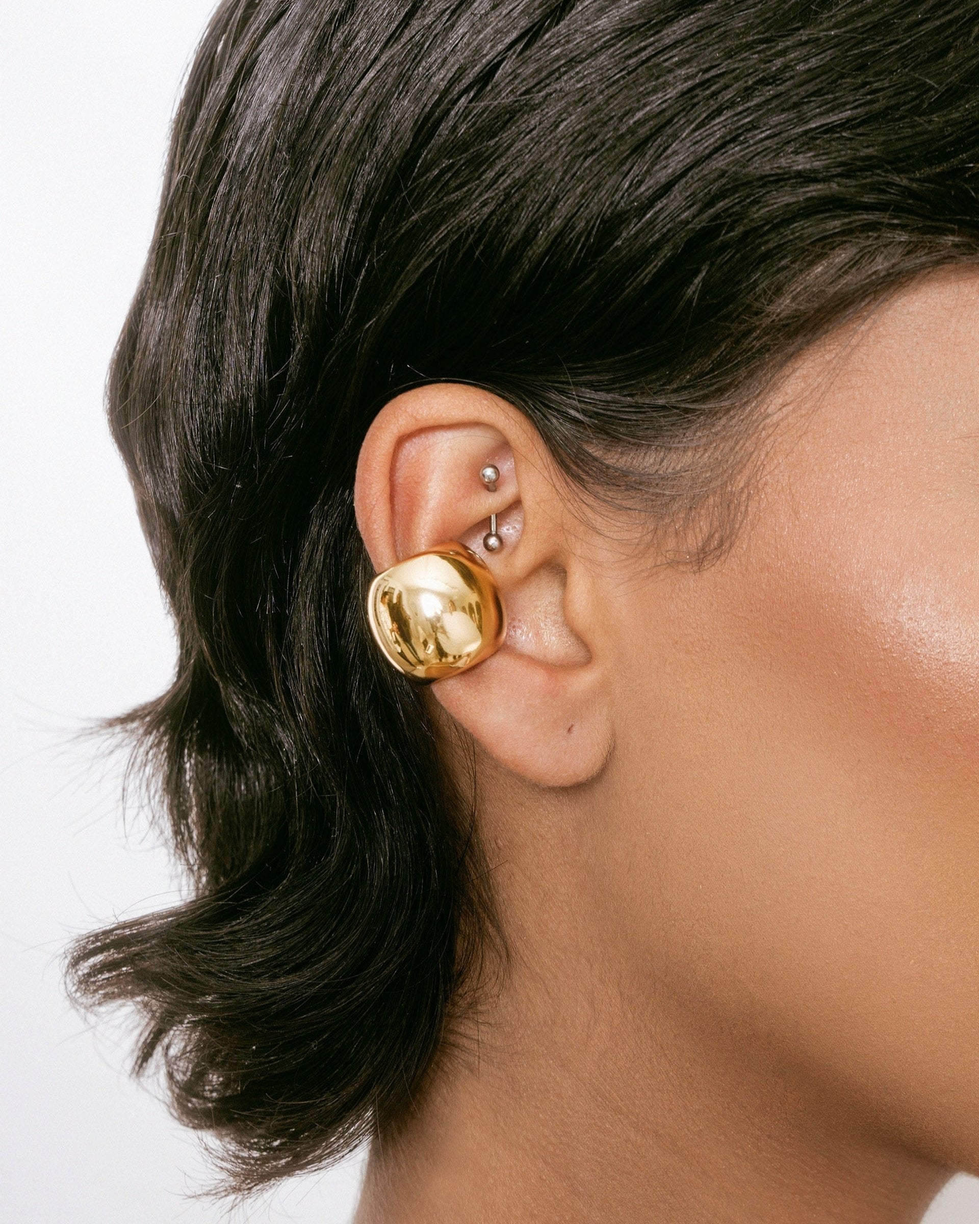 Chunky Metal Ear Cuff