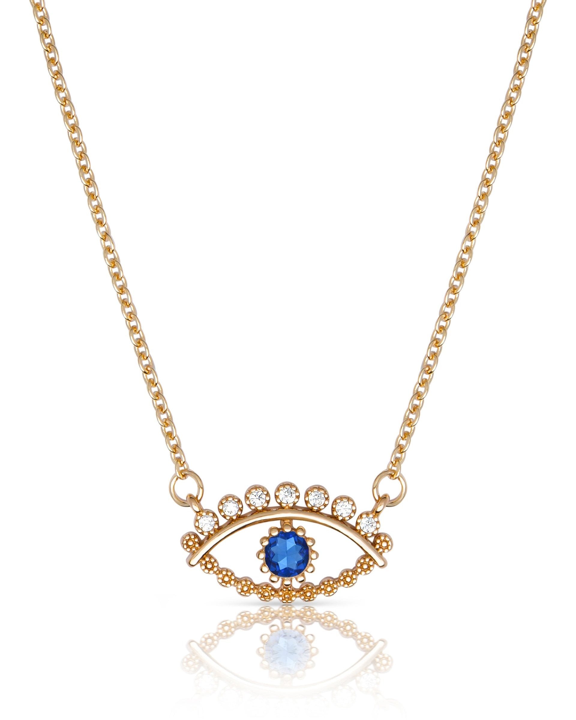 All Knowing Eye Crystal Necklace