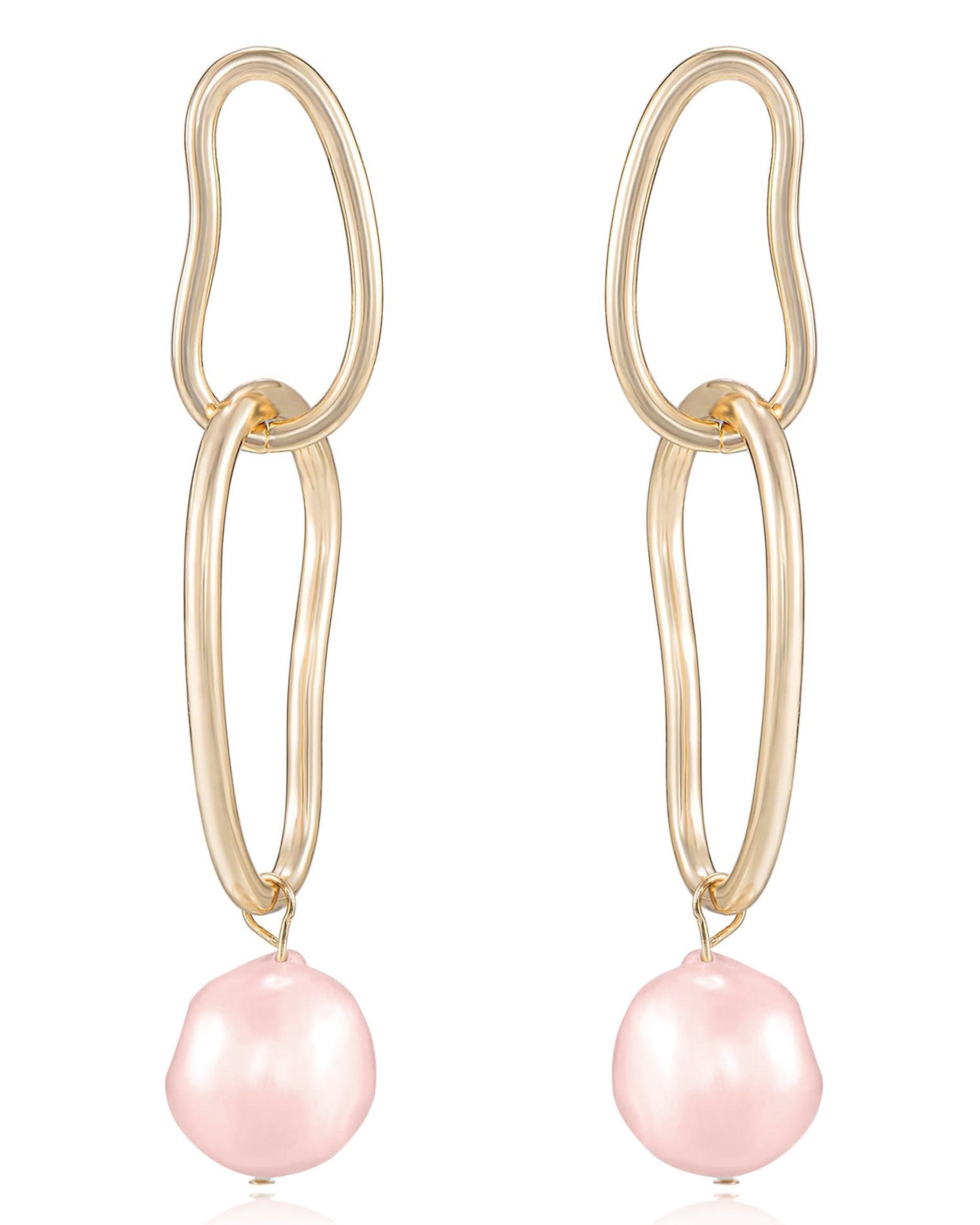 Mara Dangle Pearl Earrings
