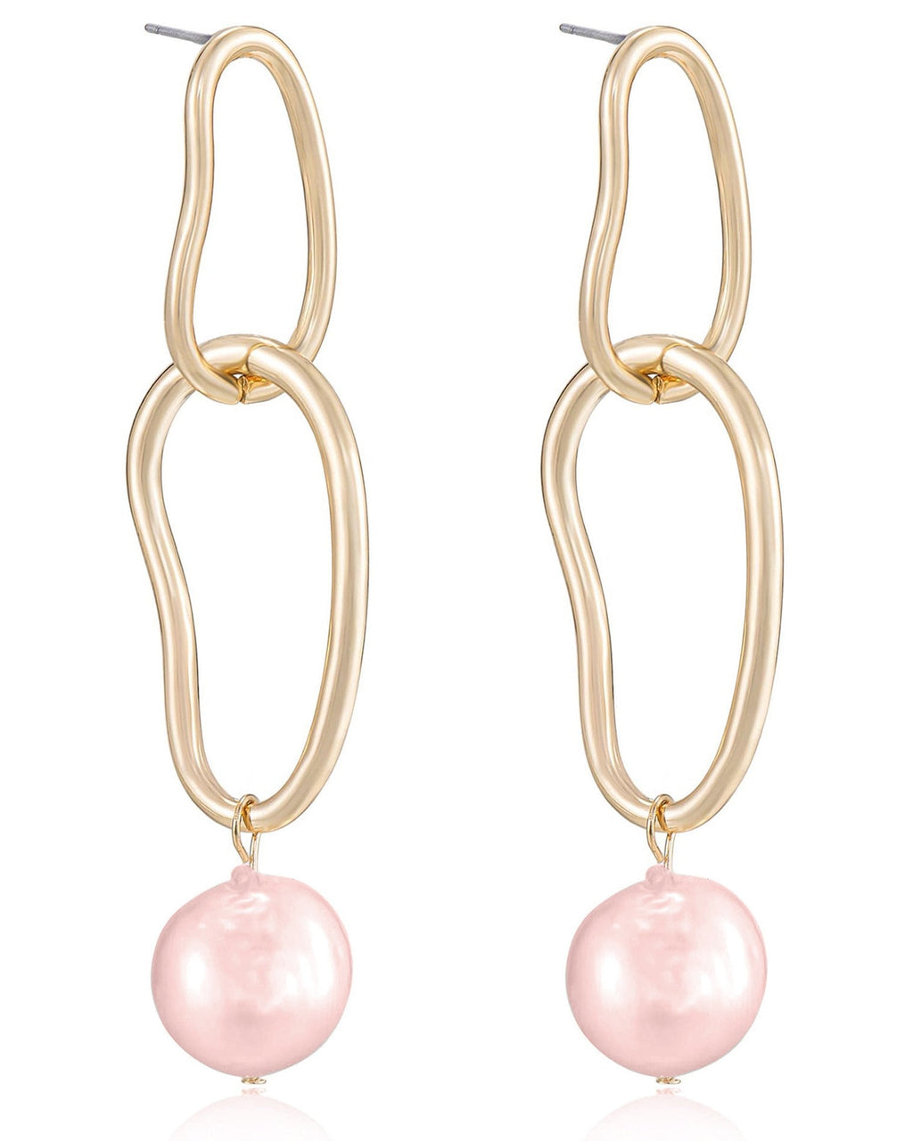 Mara Dangle Pearl Earrings