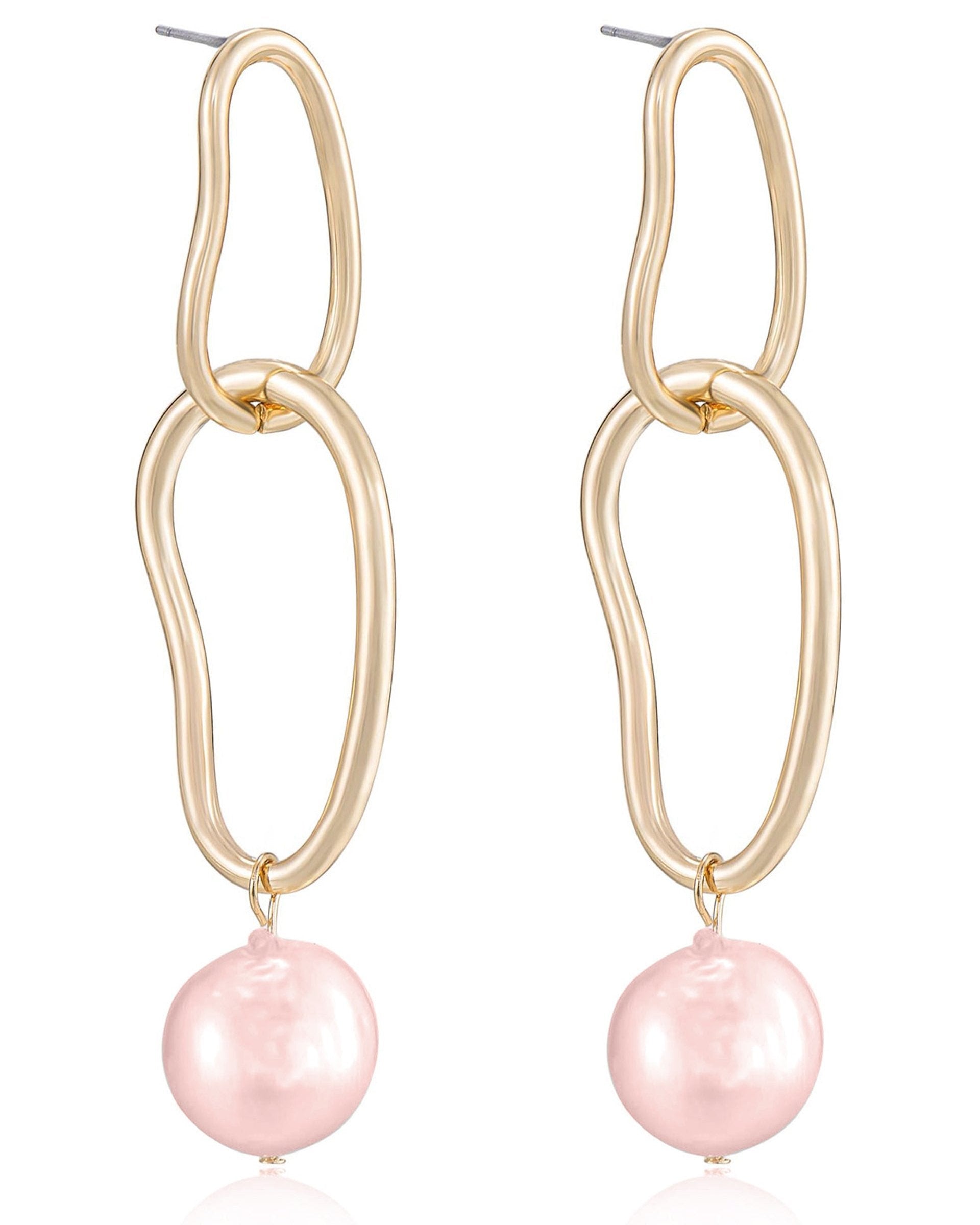 Mara Dangle Pearl Earrings