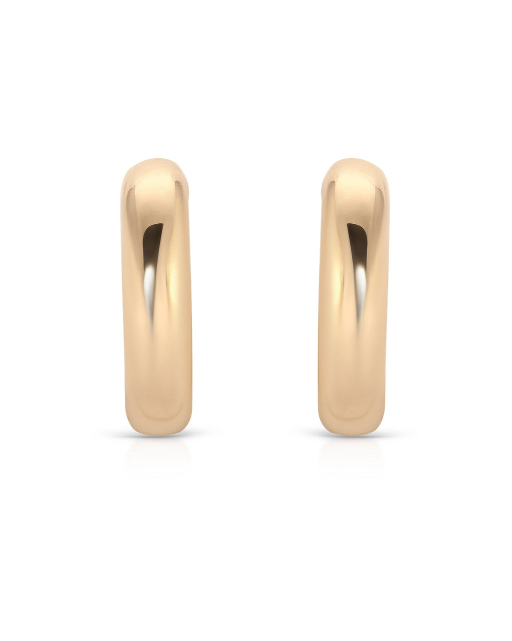 Small Thick Classic Hoops