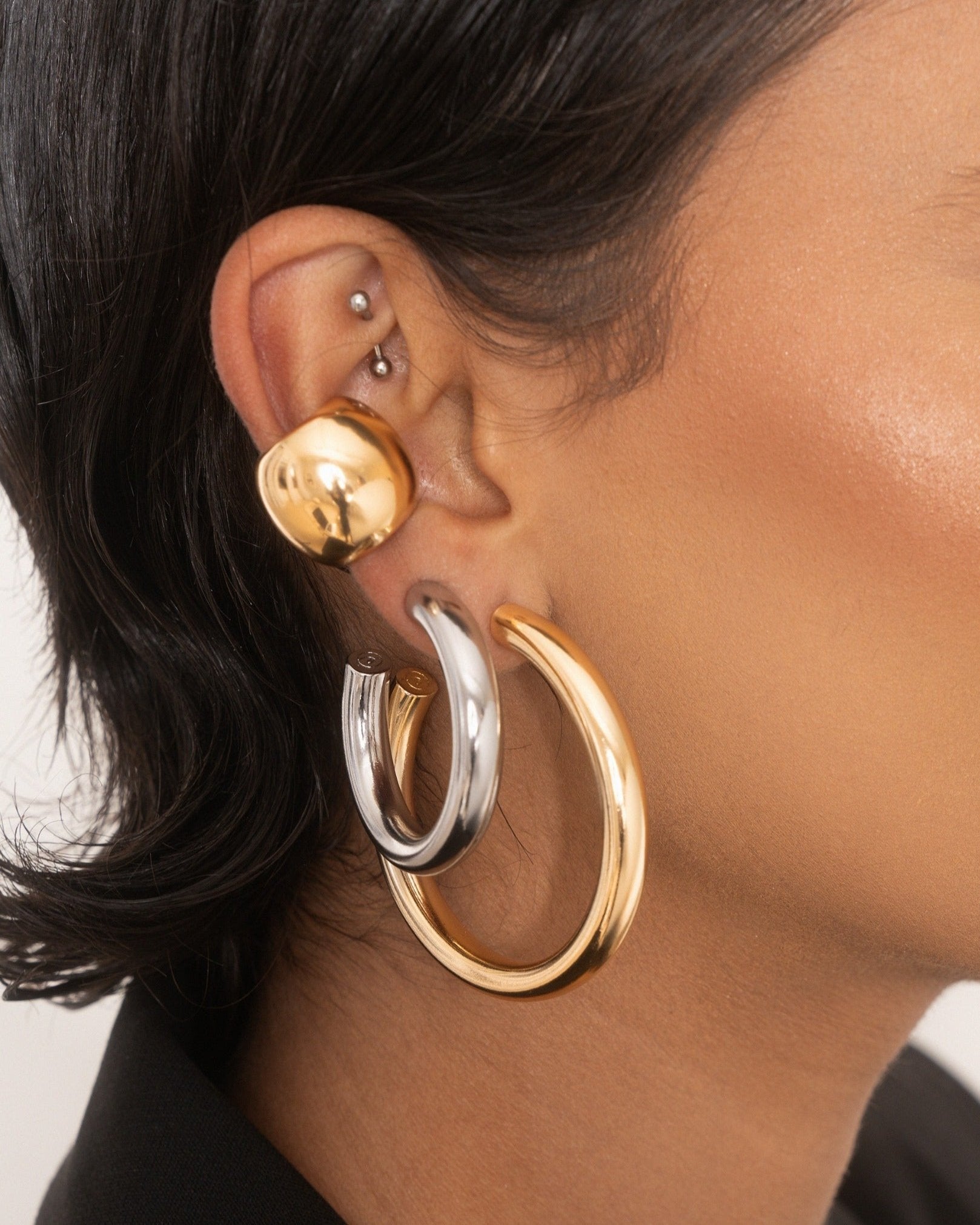 Chunky Metal Ear Cuff