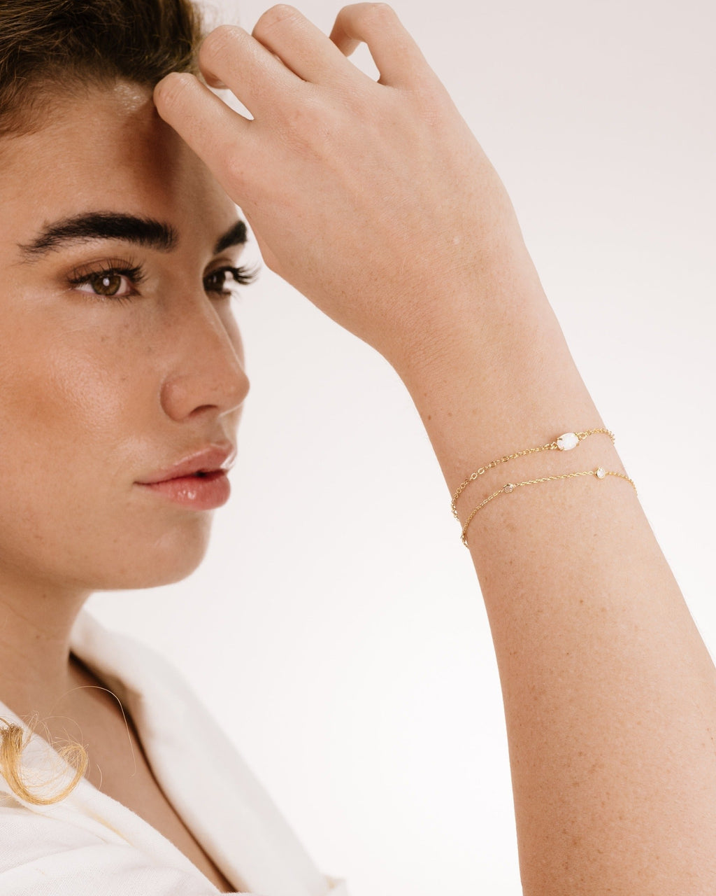 Dainty Bracelet Set with Extender