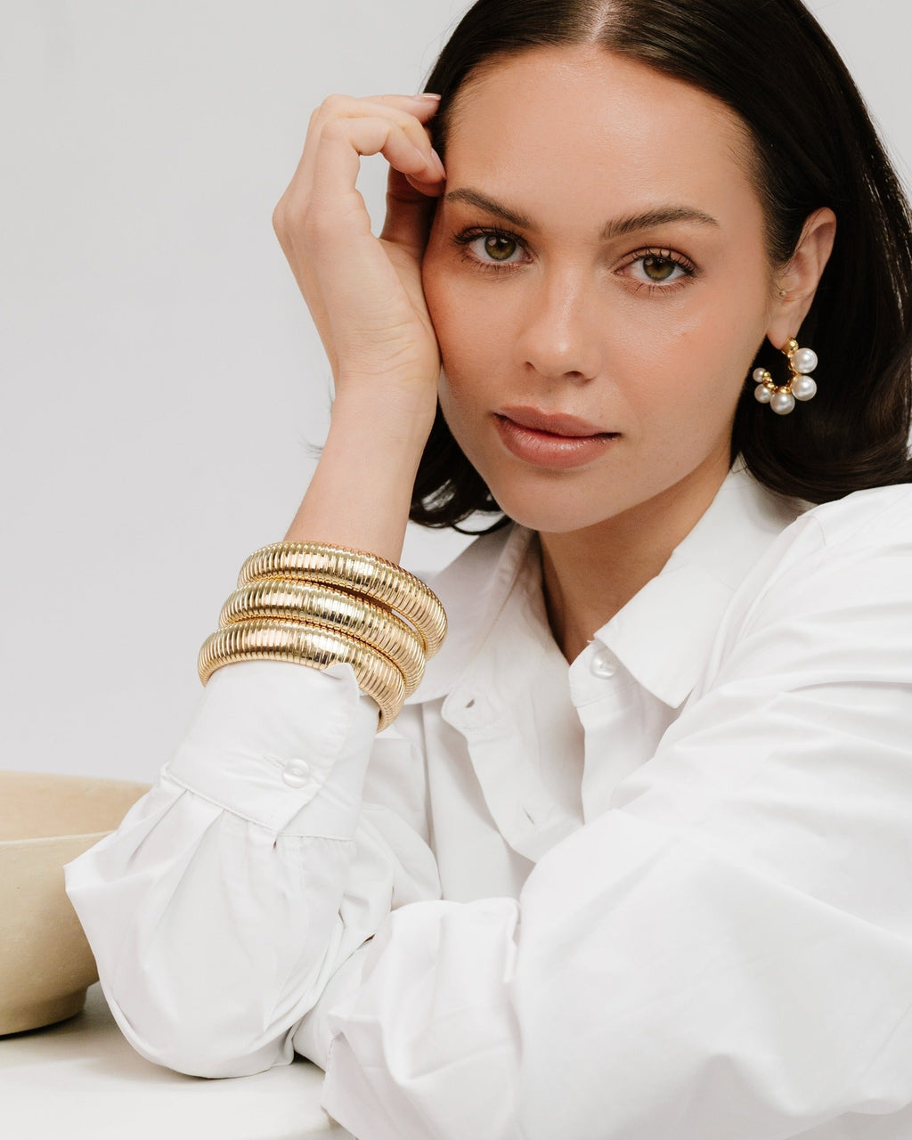 Flex Snake Chain Stretch Bracelet Set