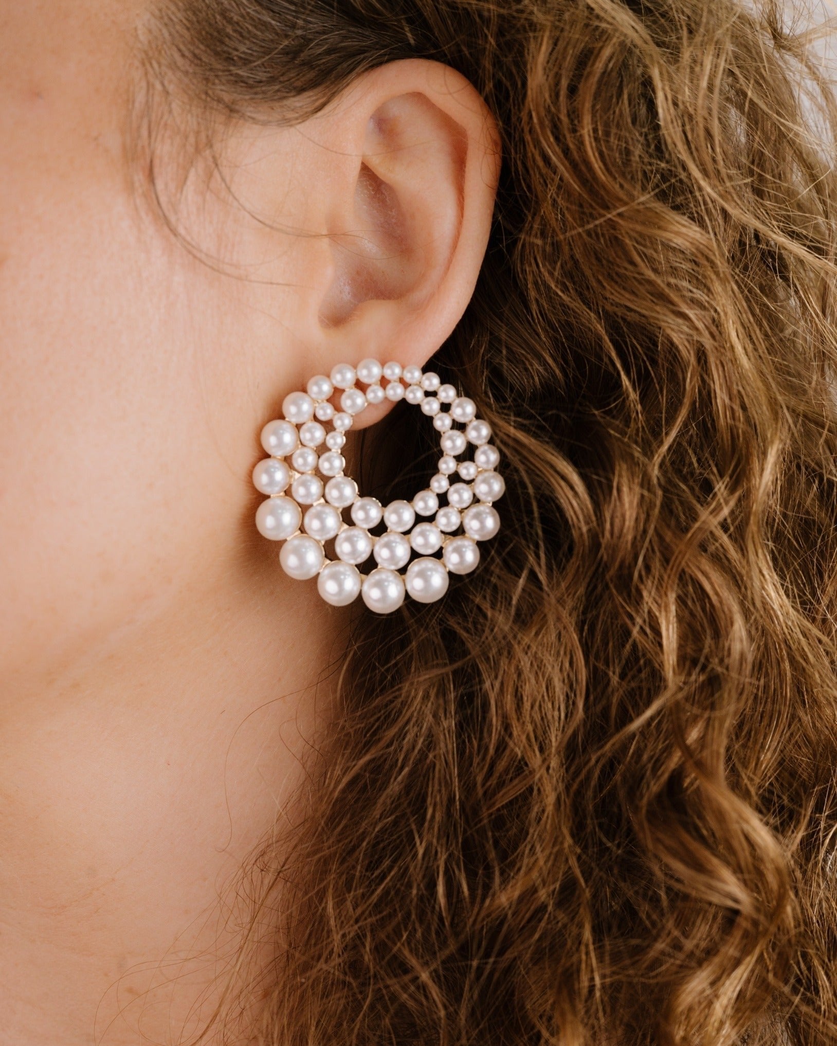 Blushing Pearl Earrings