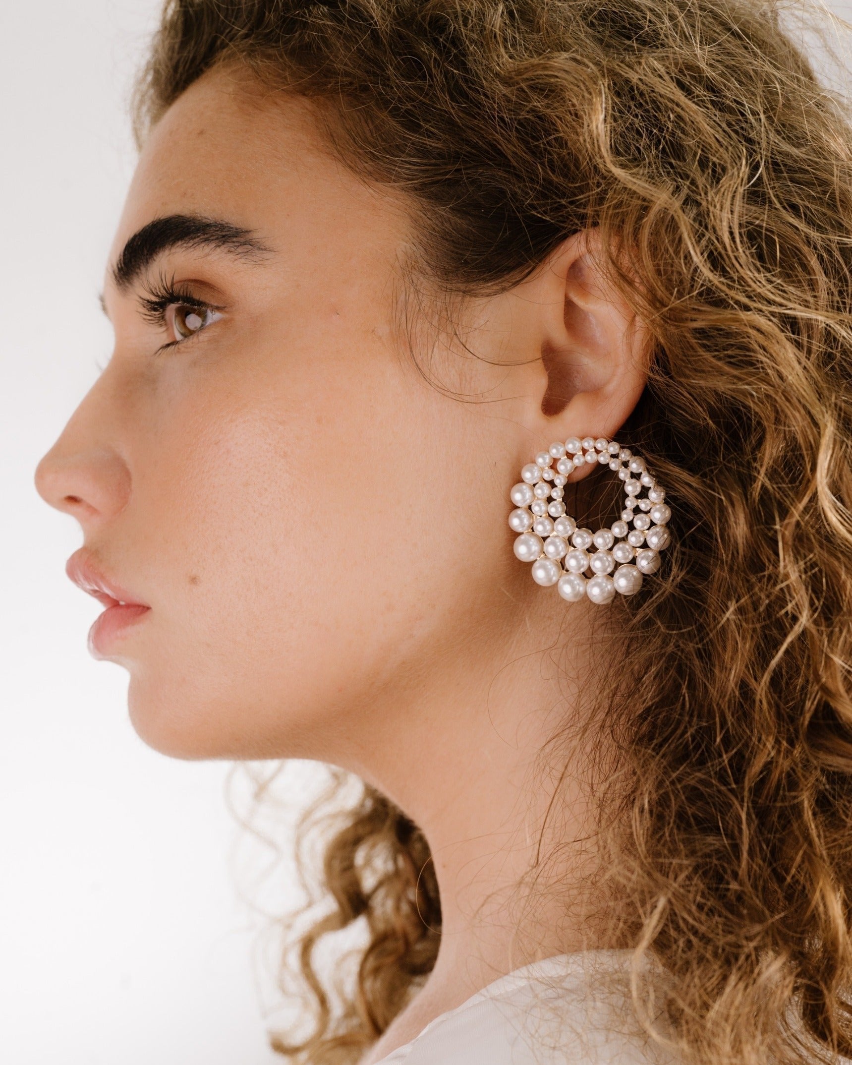 Blushing Pearl Earrings